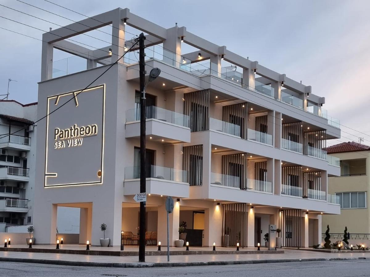 Pantheon Sea View Lejlighedshotel Néoi Póroi Eksteriør billede