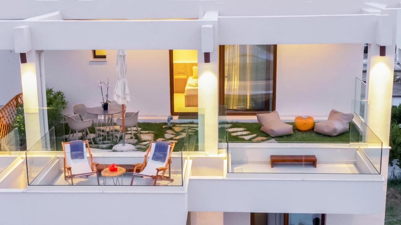 Pantheon Sea View Lejlighedshotel Néoi Póroi Eksteriør billede