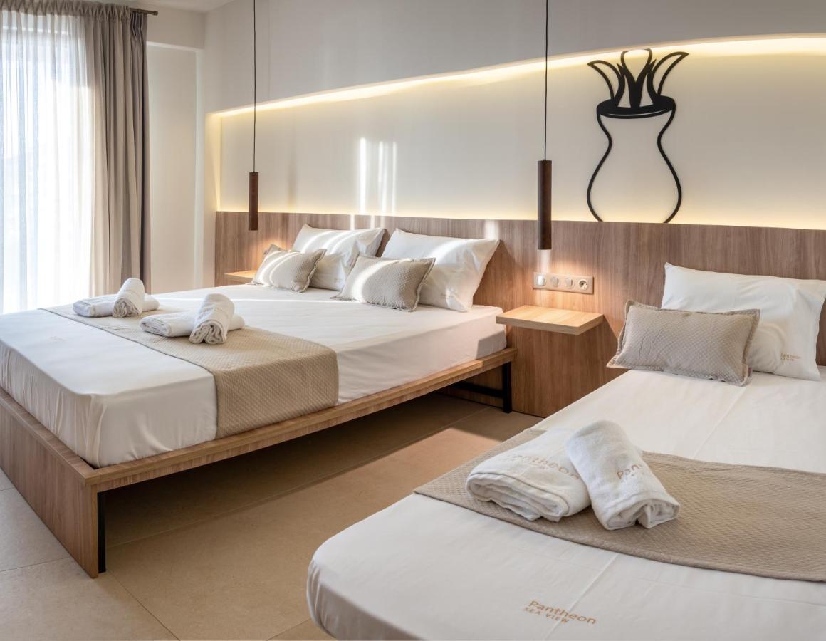 Pantheon Sea View Lejlighedshotel Néoi Póroi Eksteriør billede