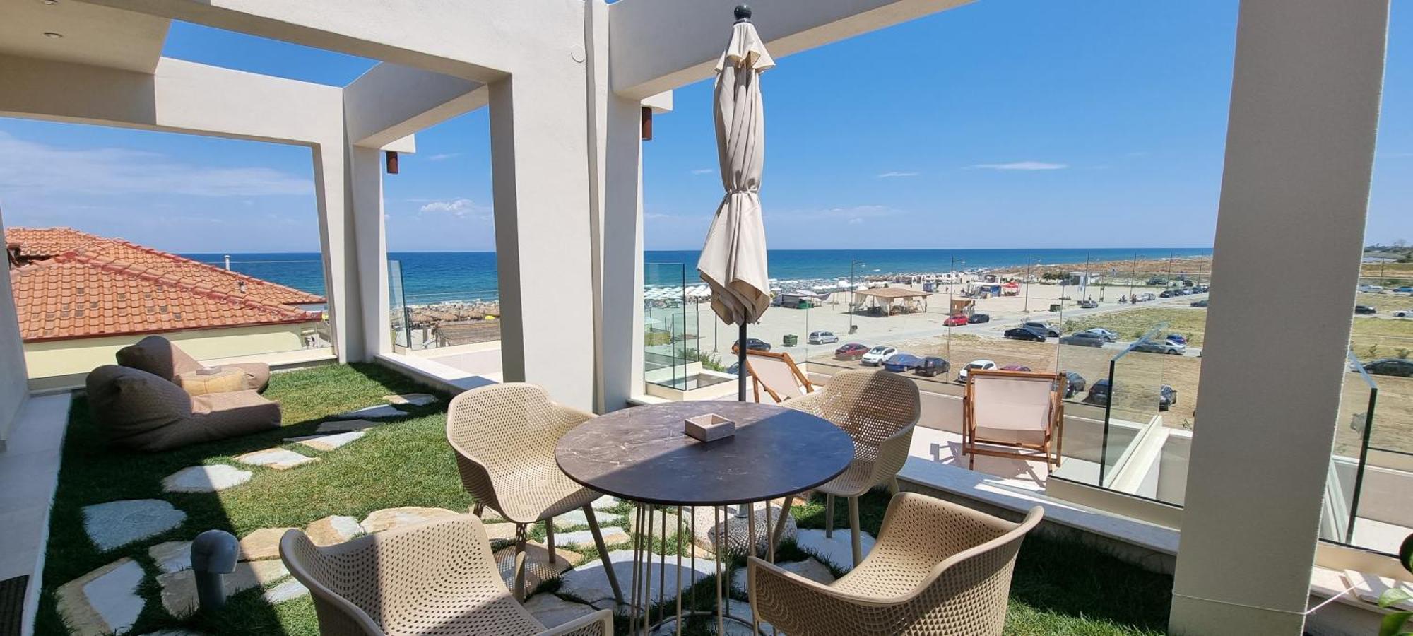 Pantheon Sea View Lejlighedshotel Néoi Póroi Værelse billede
