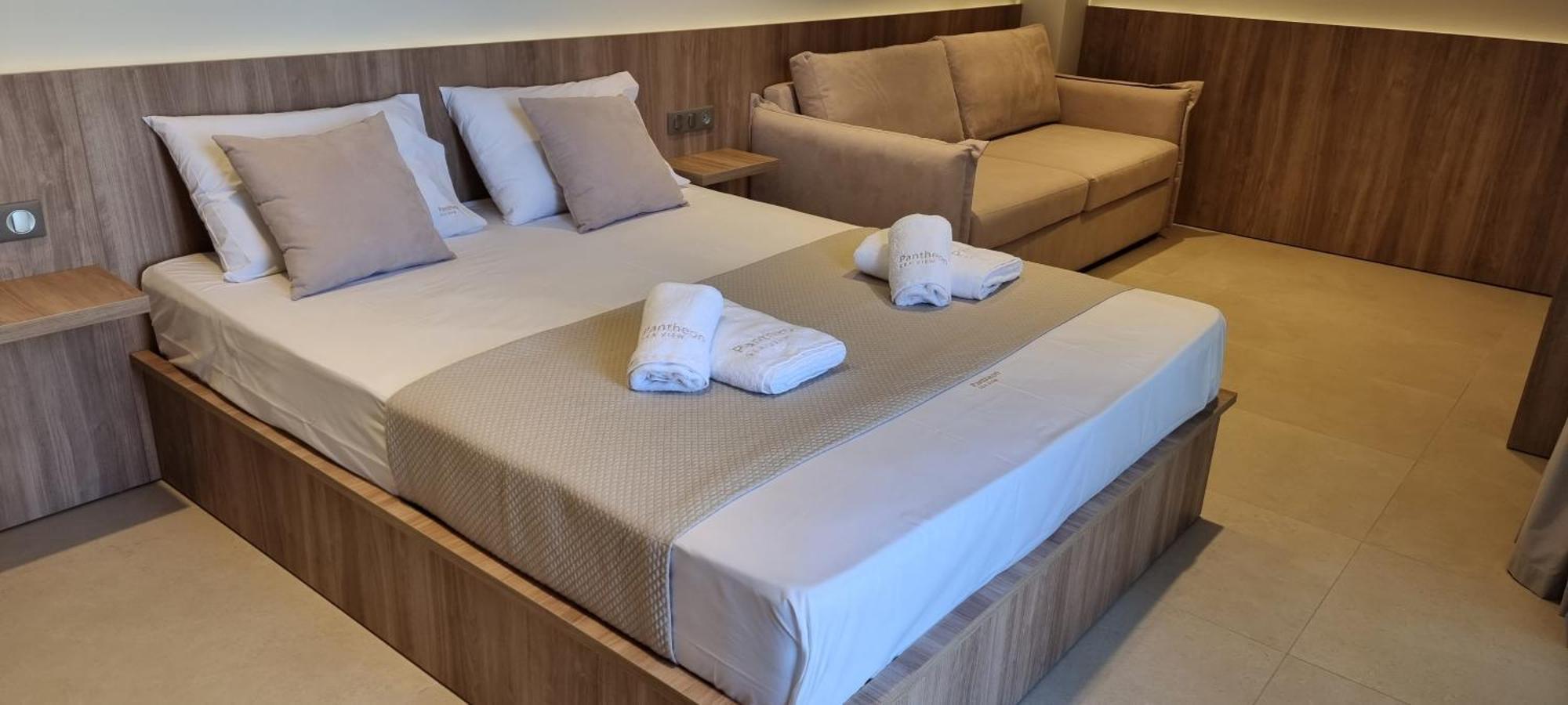 Pantheon Sea View Lejlighedshotel Néoi Póroi Værelse billede