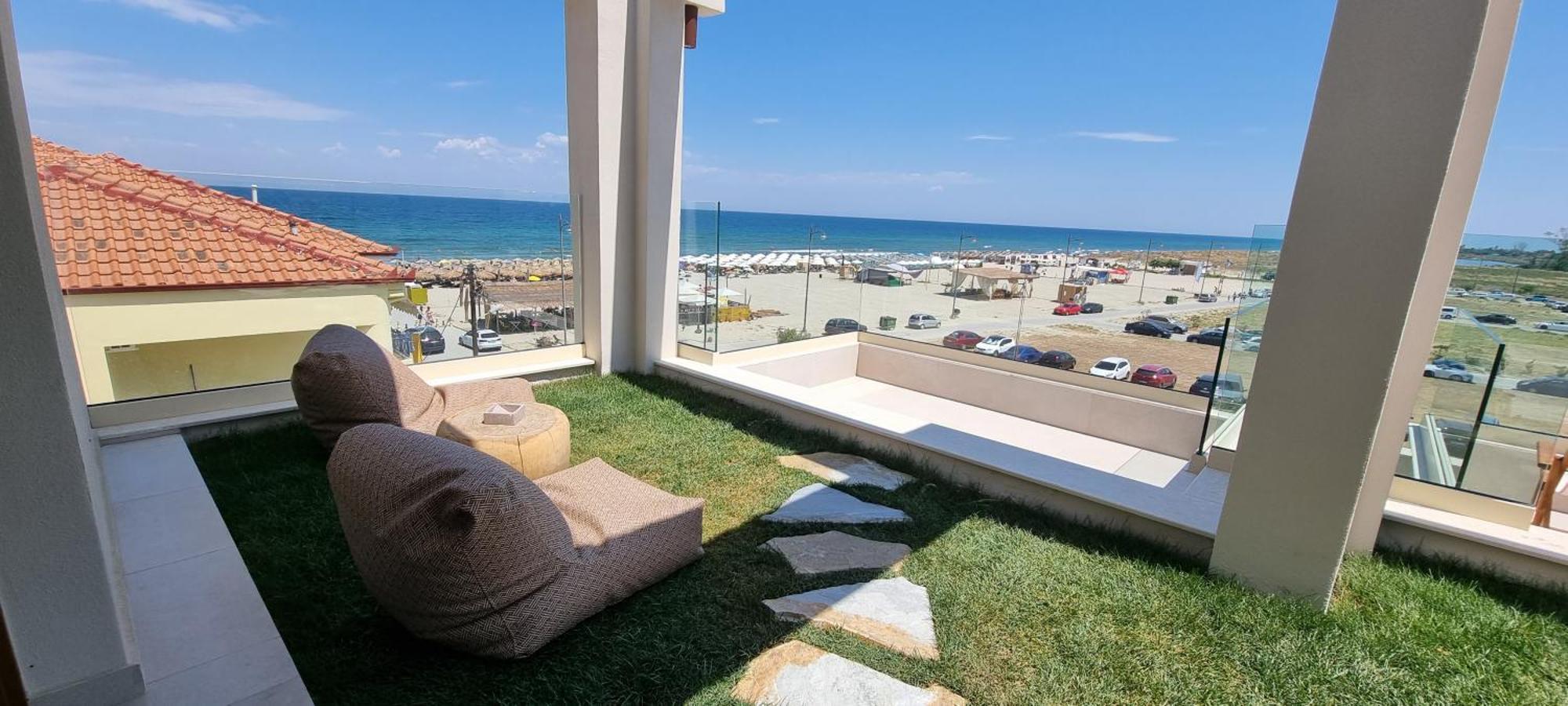 Pantheon Sea View Lejlighedshotel Néoi Póroi Værelse billede