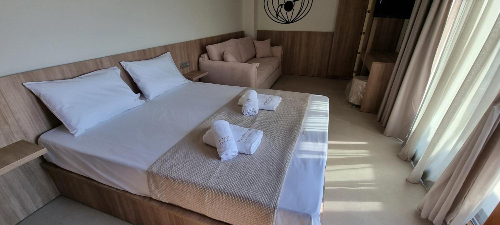Pantheon Sea View Lejlighedshotel Néoi Póroi Værelse billede