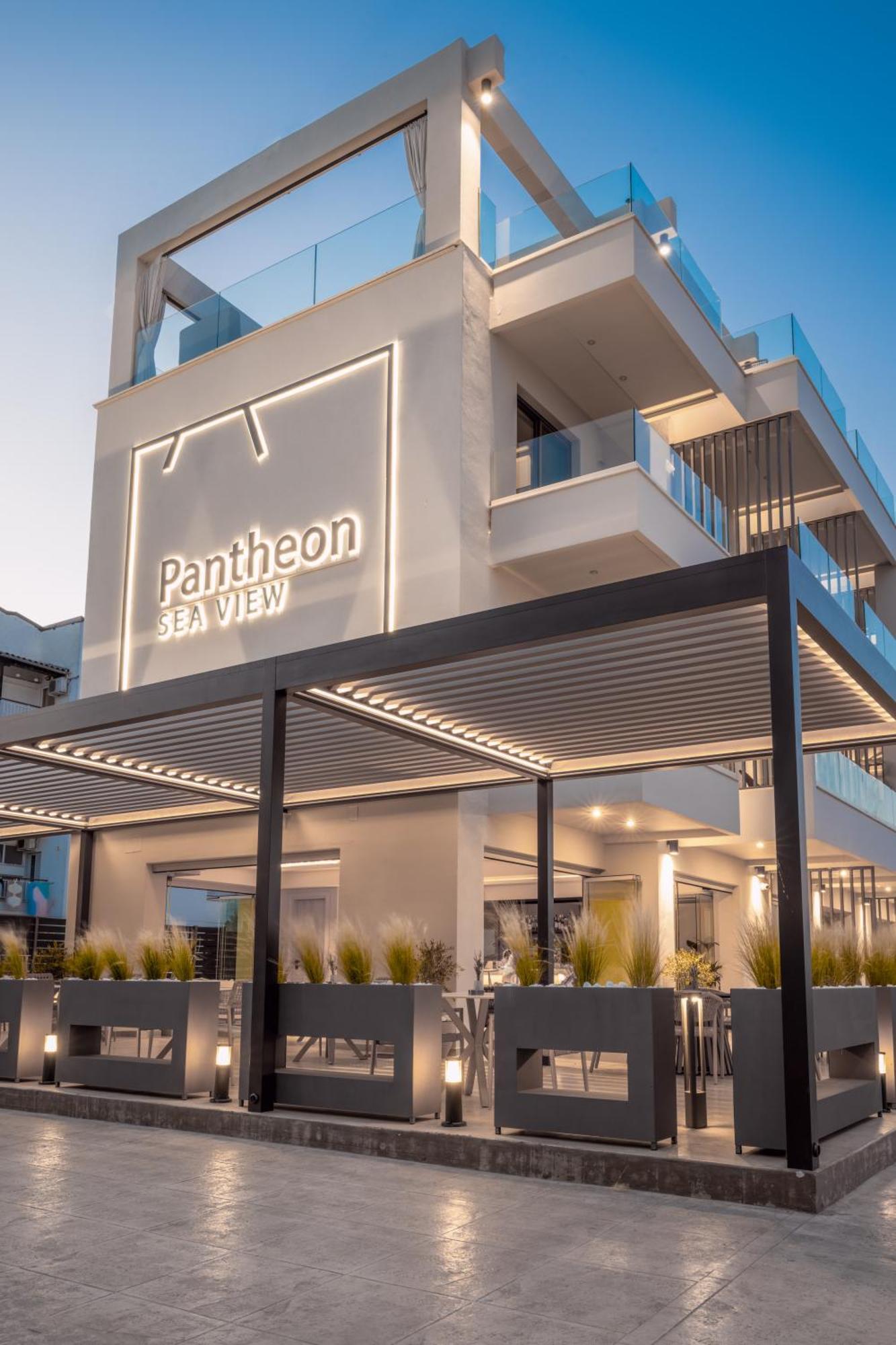Pantheon Sea View Lejlighedshotel Néoi Póroi Eksteriør billede
