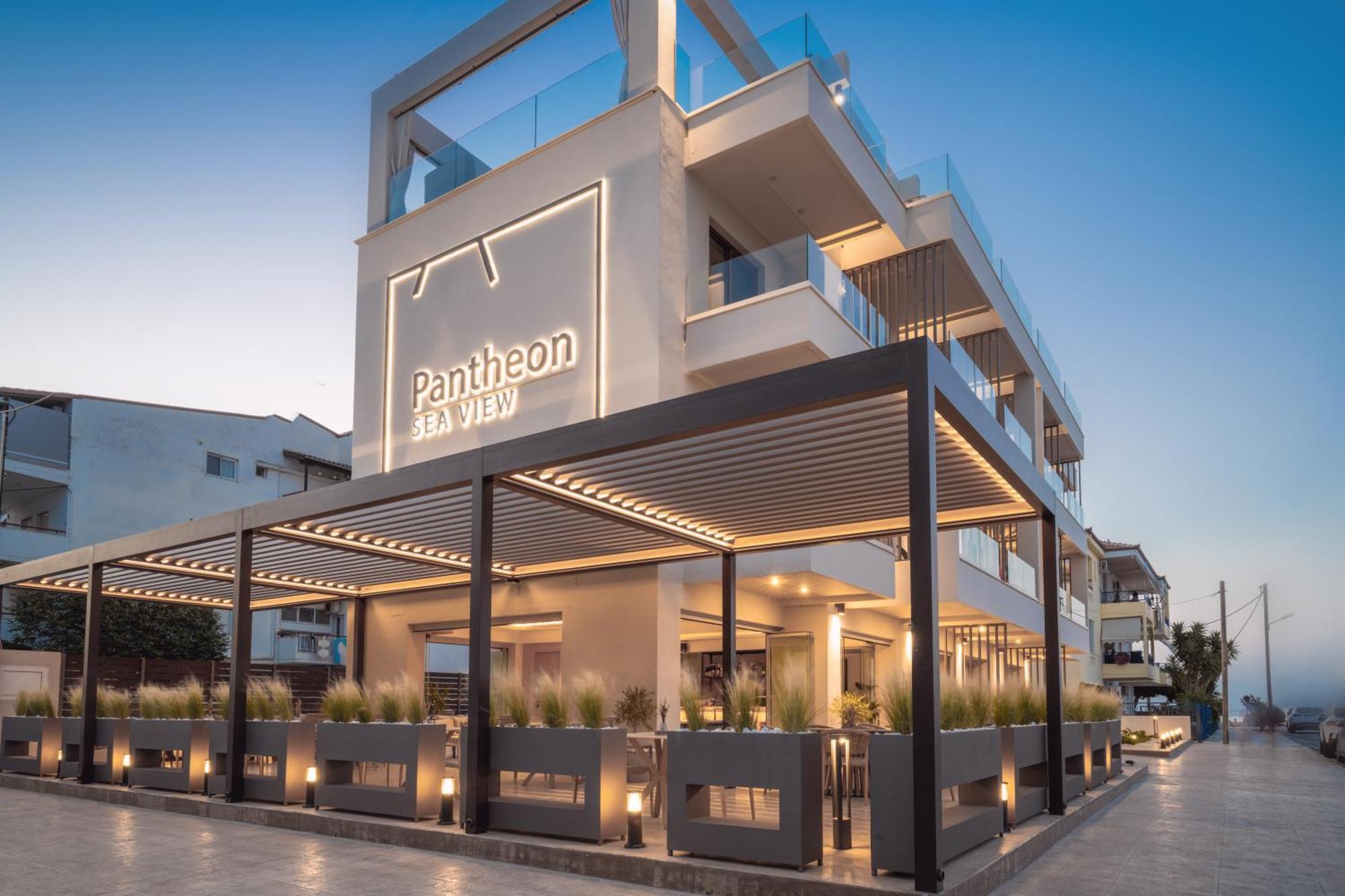 Pantheon Sea View Lejlighedshotel Néoi Póroi Eksteriør billede
