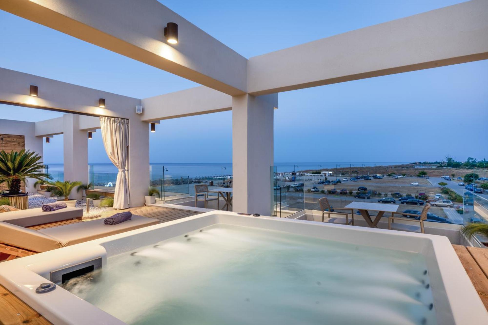 Pantheon Sea View Lejlighedshotel Néoi Póroi Eksteriør billede